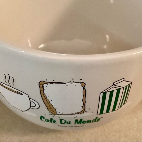 Cafe Du Monde’ New Orleans Oversized Mug Vintage - Picture 2 of 3